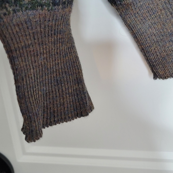 Vintage Grandpa Britches Georgetowne Mens Sweater L Holiday Ski 100% Wool - Picture 4 of 8